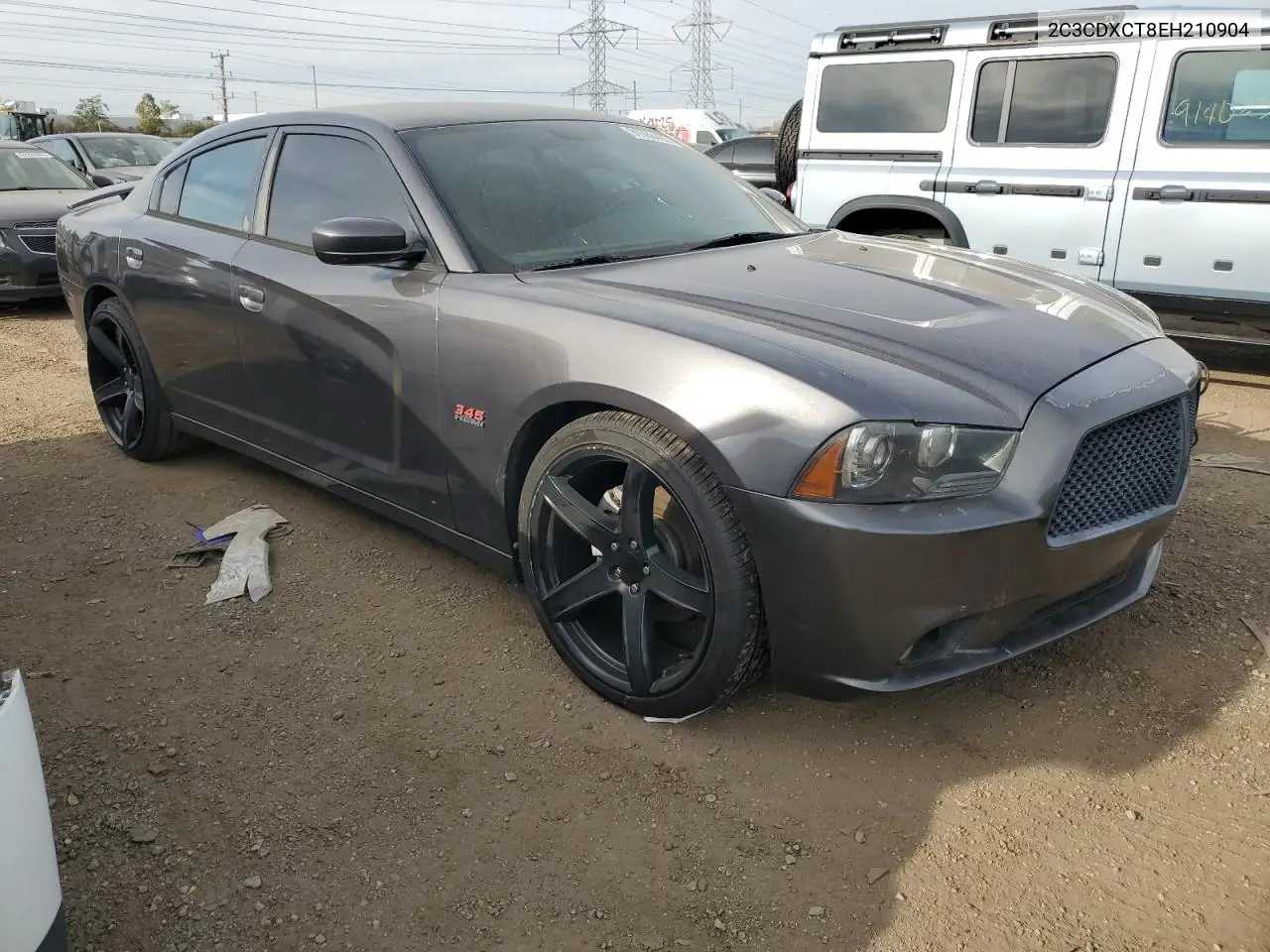 2C3CDXCT8EH210904 2014 Dodge Charger R/T