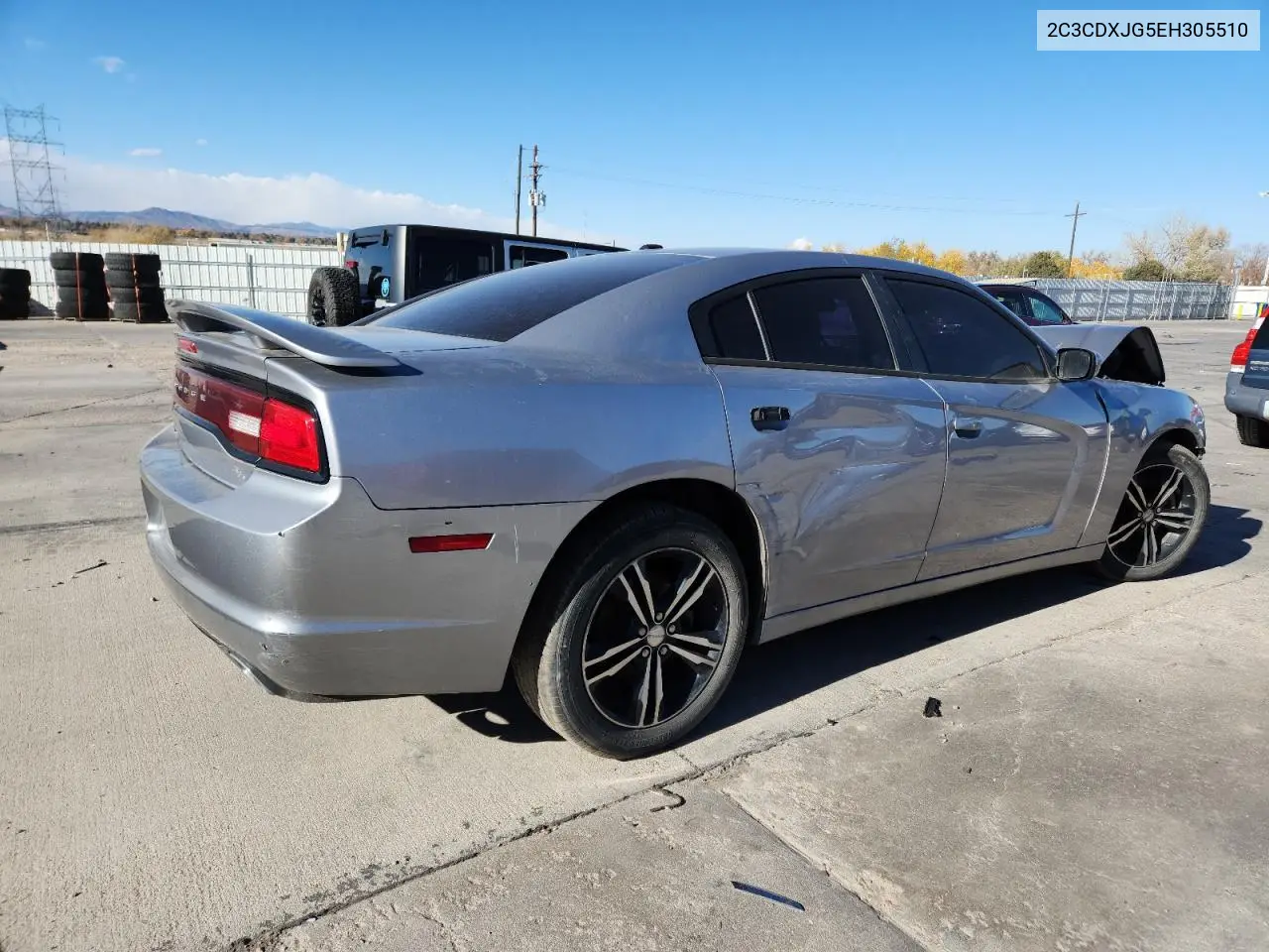 2C3CDXJG5EH305510 2014 Dodge Charger Sxt
