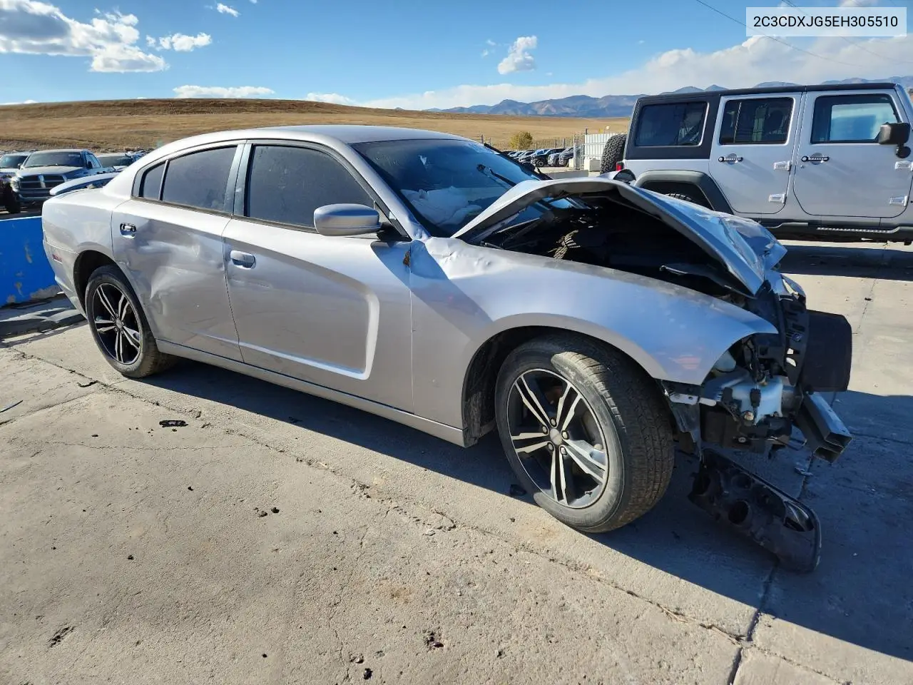 2C3CDXJG5EH305510 2014 Dodge Charger Sxt