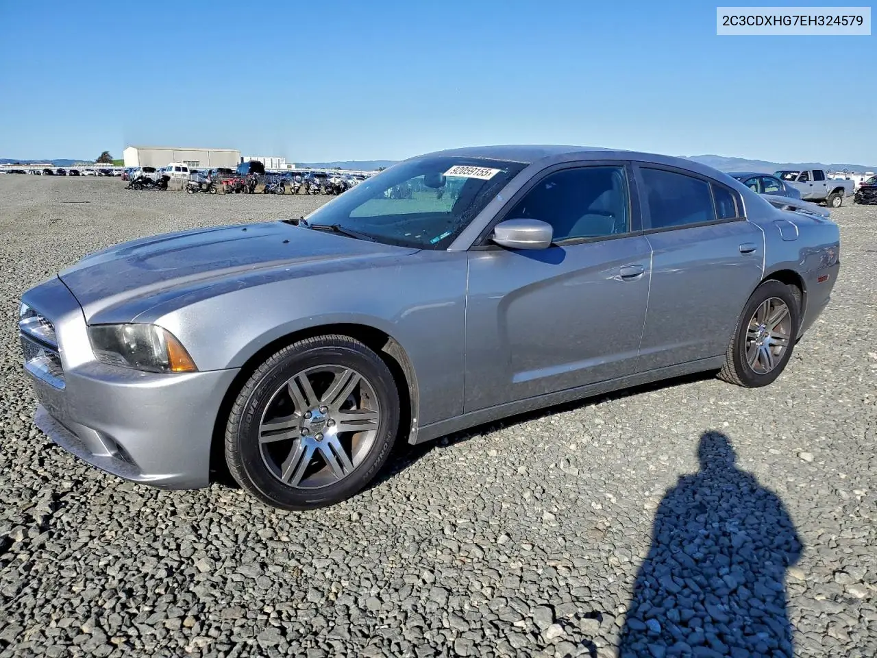 2C3CDXHG7EH324579 2014 Dodge Charger Sxt
