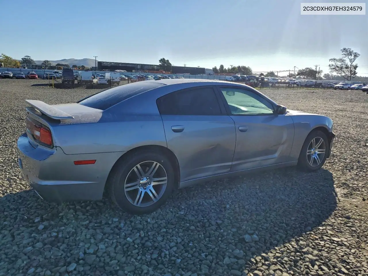 2C3CDXHG7EH324579 2014 Dodge Charger Sxt