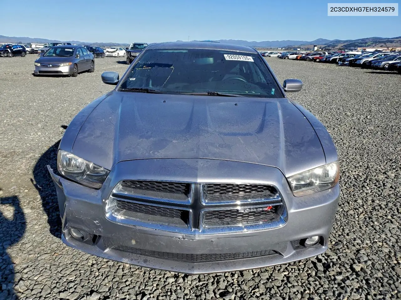 2C3CDXHG7EH324579 2014 Dodge Charger Sxt