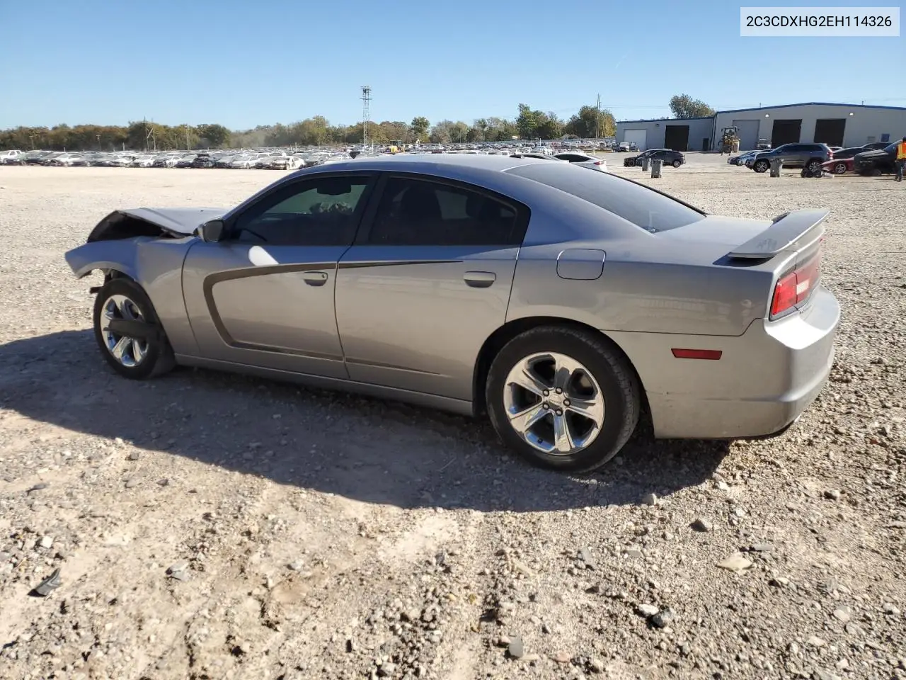 2C3CDXHG2EH114326 2014 Dodge Charger Sxt