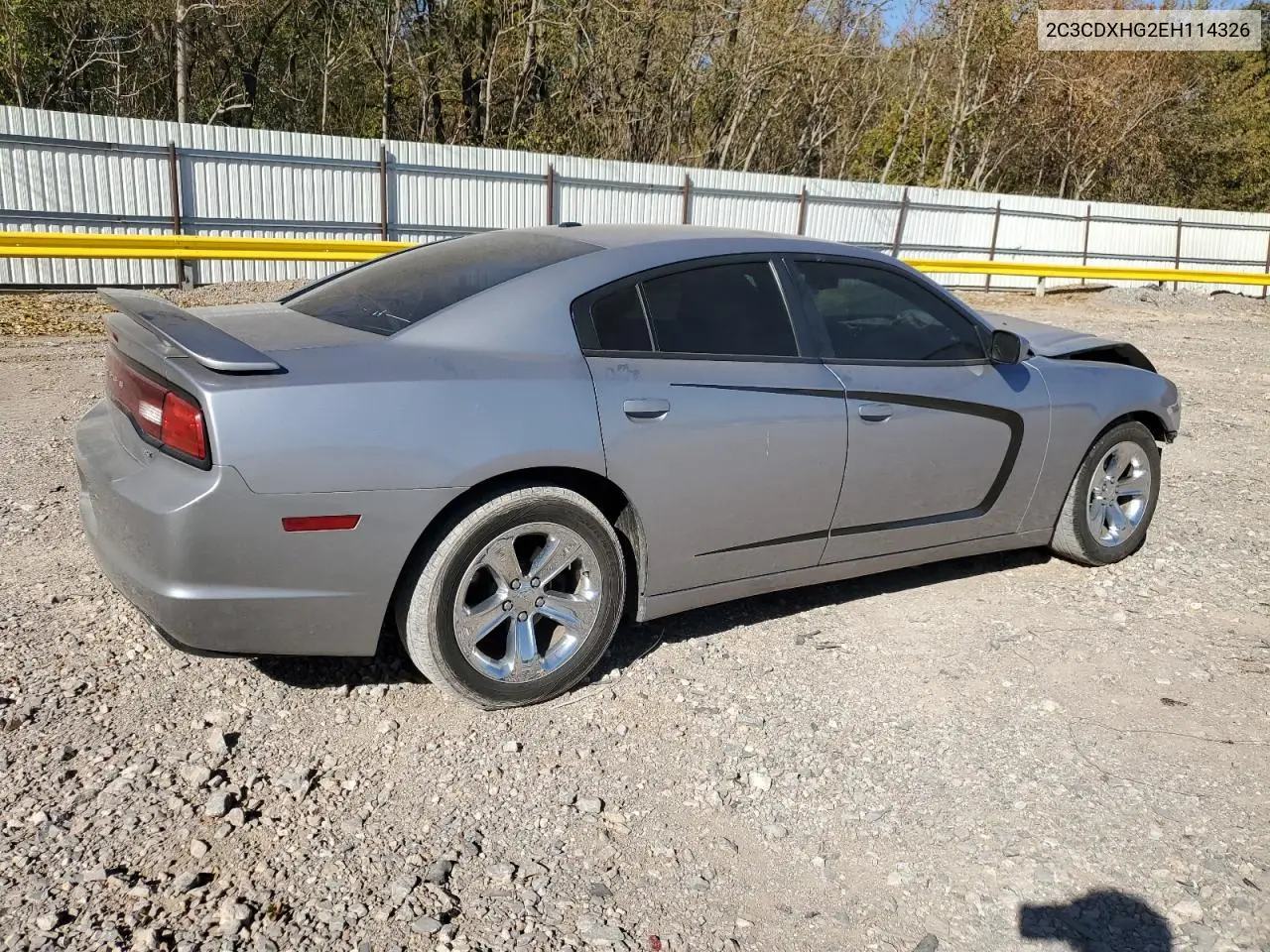 2C3CDXHG2EH114326 2014 Dodge Charger Sxt