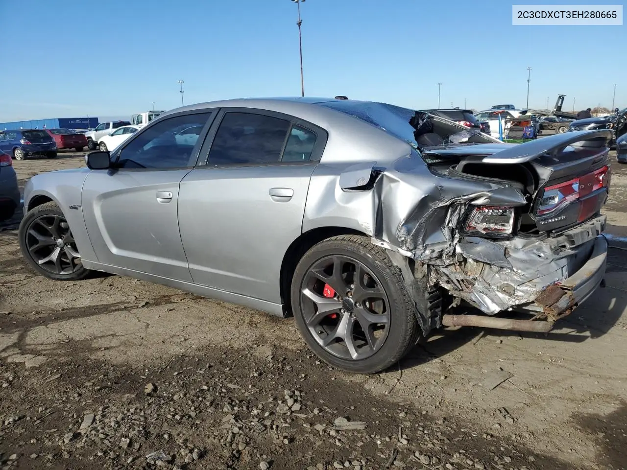 2C3CDXCT3EH280665 2014 Dodge Charger R/T