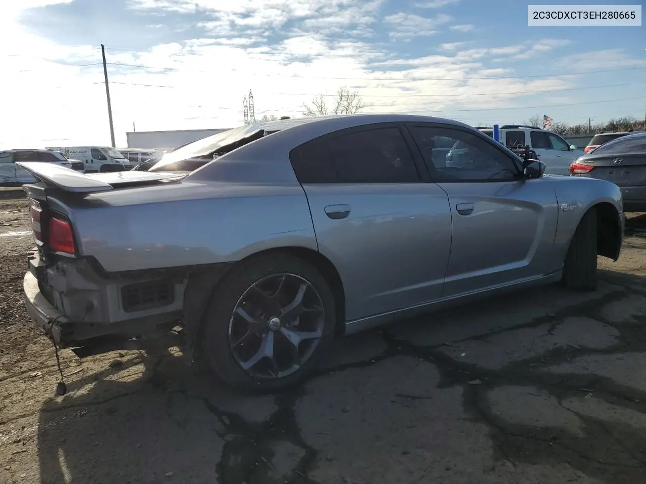 2C3CDXCT3EH280665 2014 Dodge Charger R/T