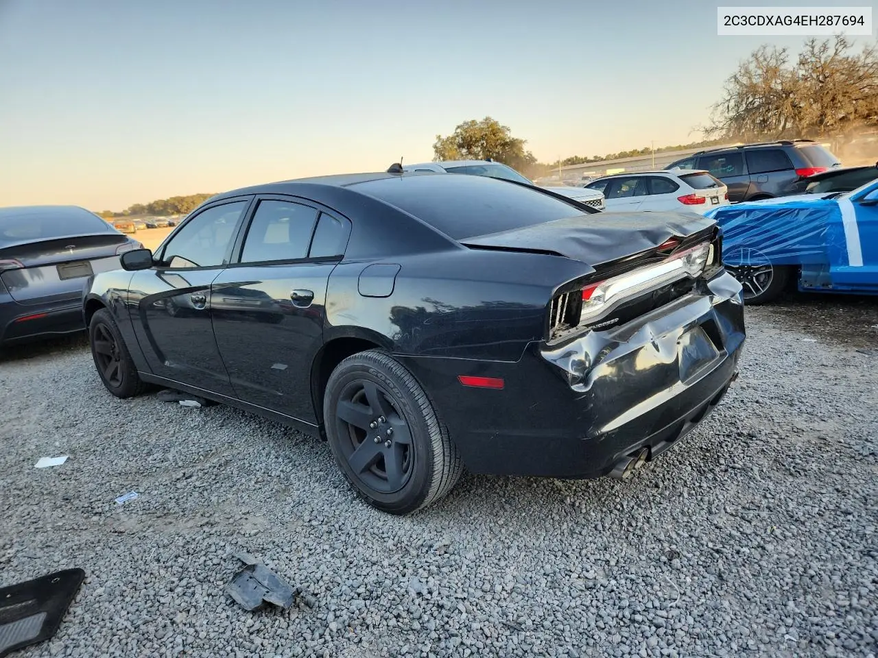 2C3CDXAG4EH287694 2014 Dodge Charger Police