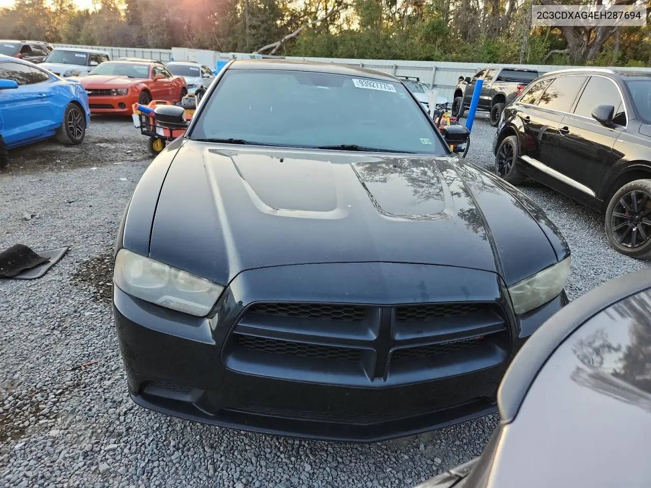 2C3CDXAG4EH287694 2014 Dodge Charger Police
