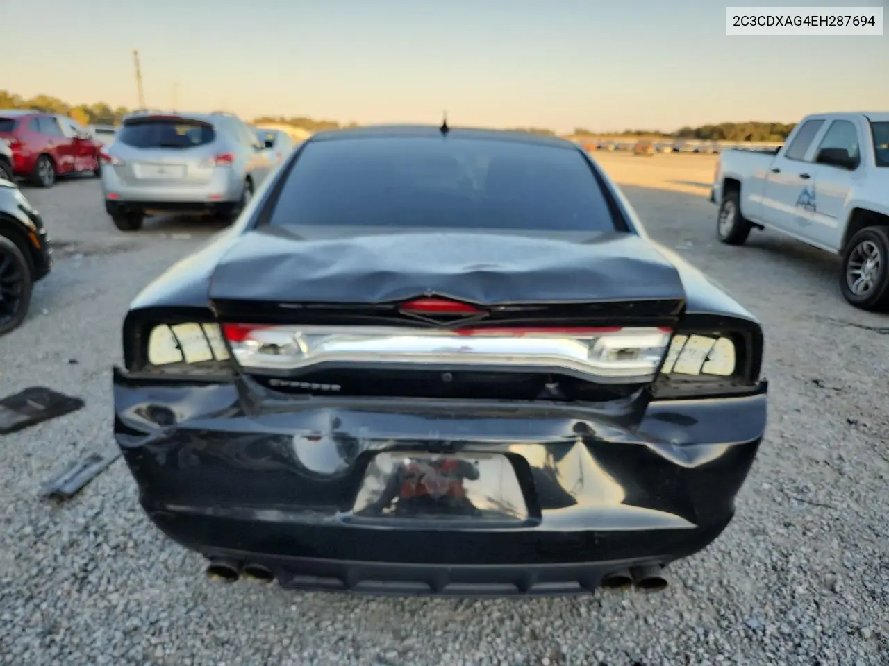 2C3CDXAG4EH287694 2014 Dodge Charger Police