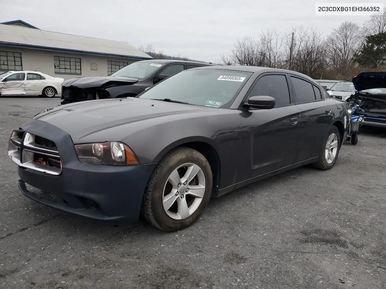 2C3CDXBG1EH366352 2014 Dodge Charger Se