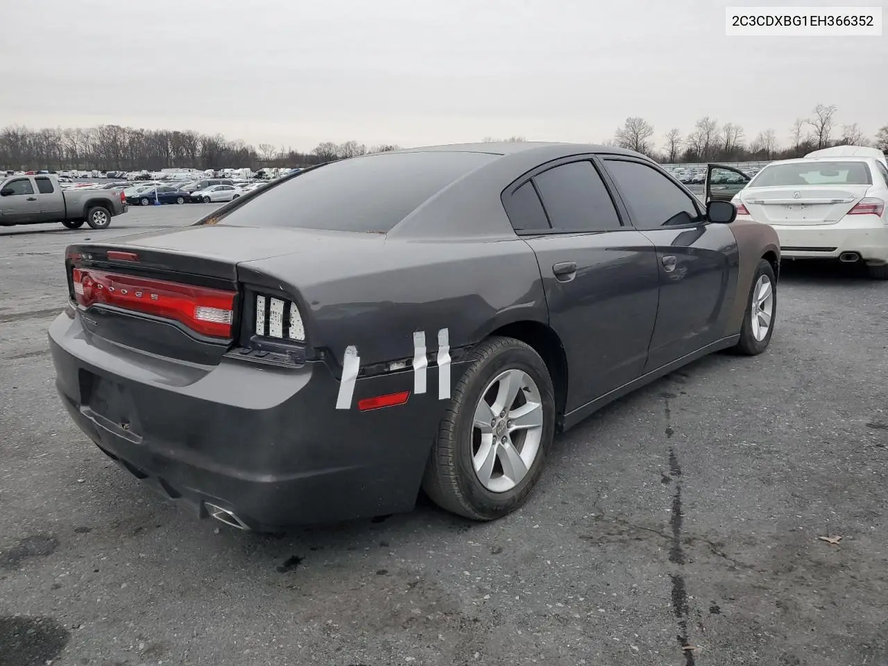 2C3CDXBG1EH366352 2014 Dodge Charger Se