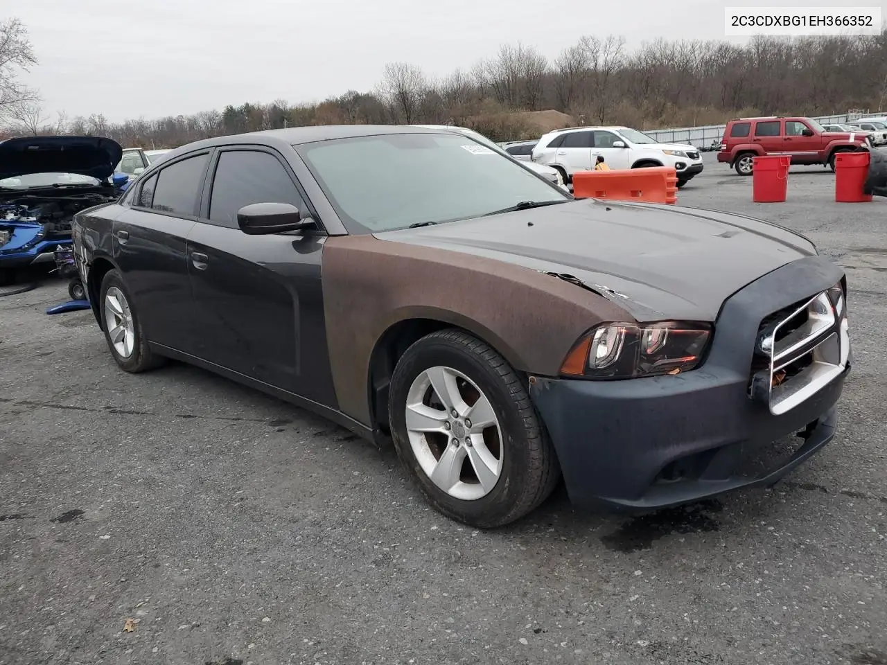 2C3CDXBG1EH366352 2014 Dodge Charger Se