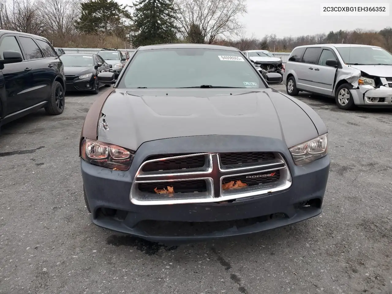 2C3CDXBG1EH366352 2014 Dodge Charger Se