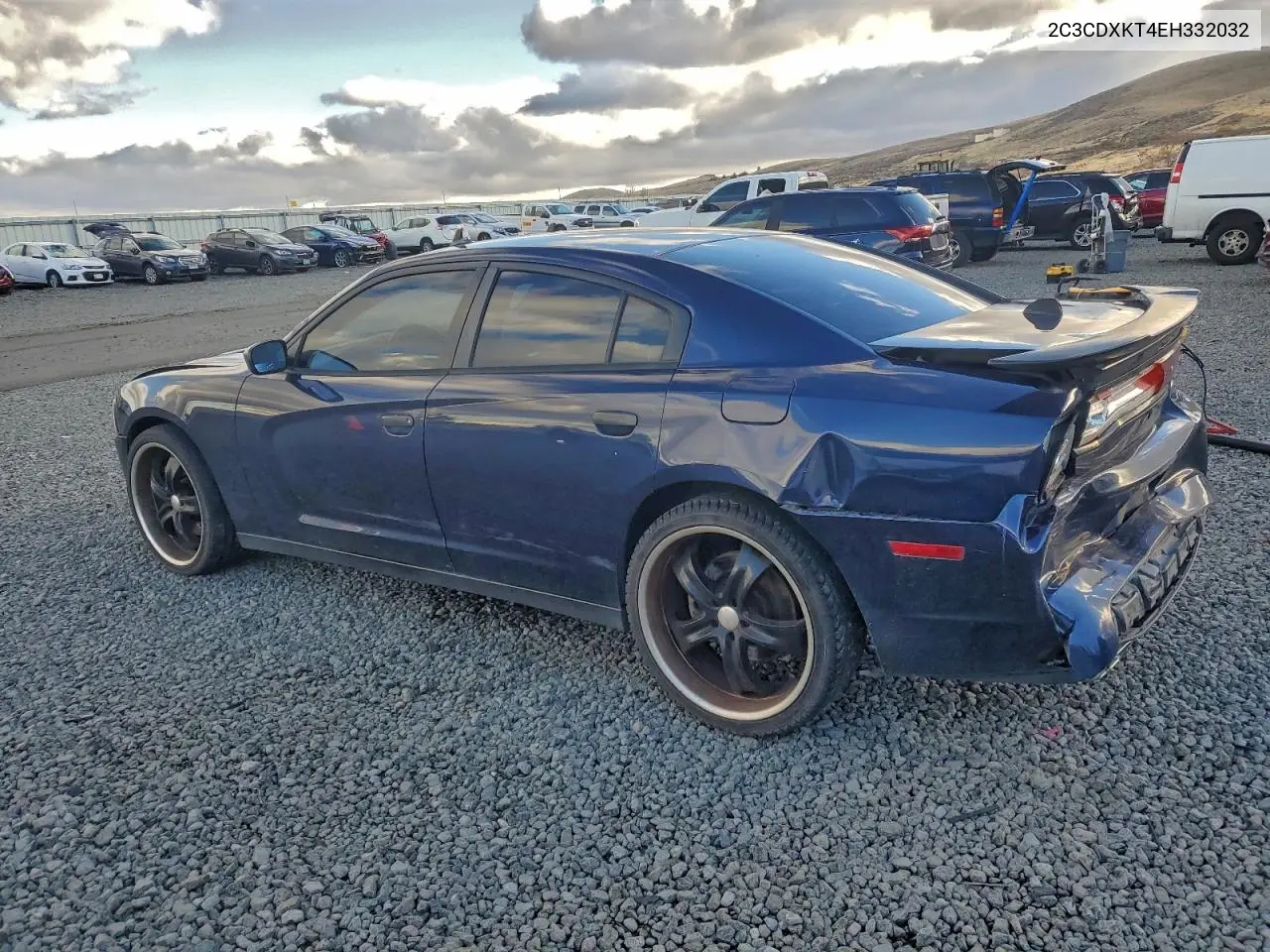 2C3CDXKT4EH332032 2014 Dodge Charger Police