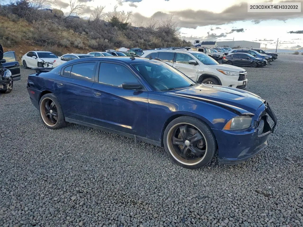 2C3CDXKT4EH332032 2014 Dodge Charger Police