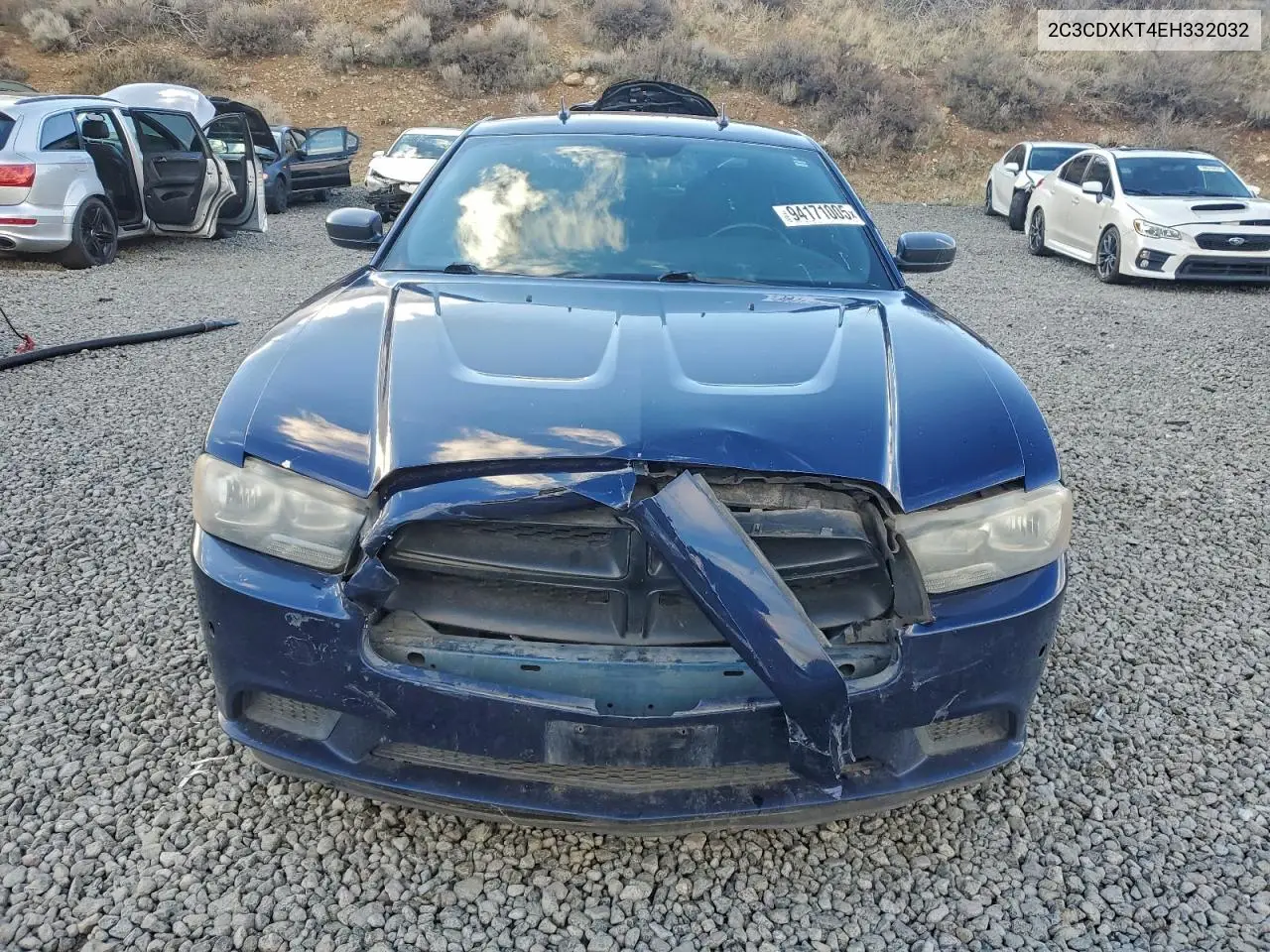 2C3CDXKT4EH332032 2014 Dodge Charger Police