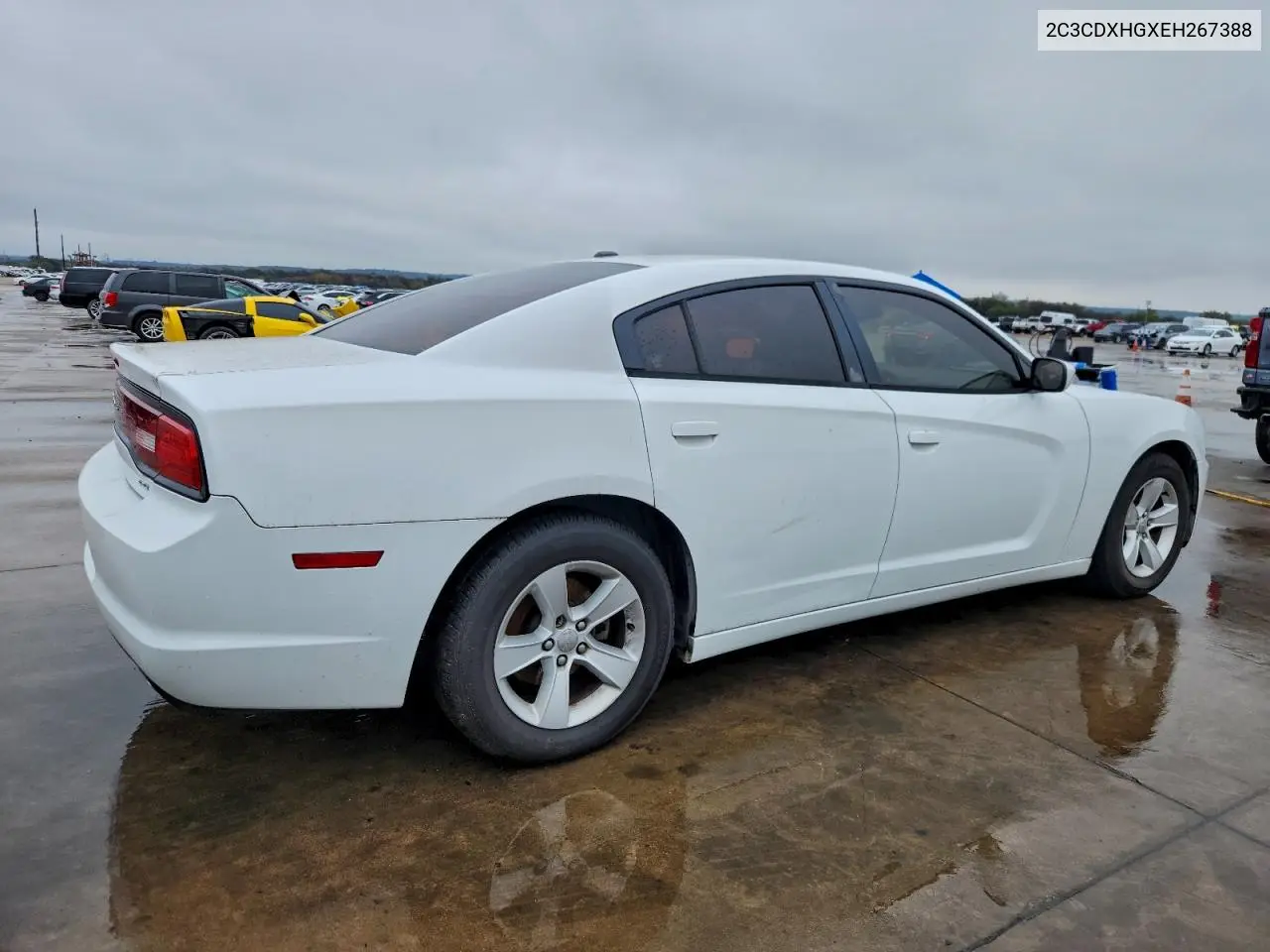 2C3CDXHGXEH267388 2014 Dodge Charger Sxt