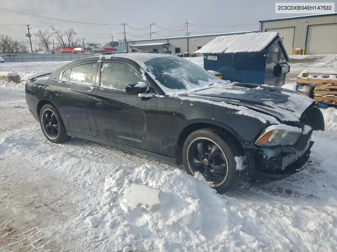 2C3CDXBG4EH147532 2014 Dodge Charger Se