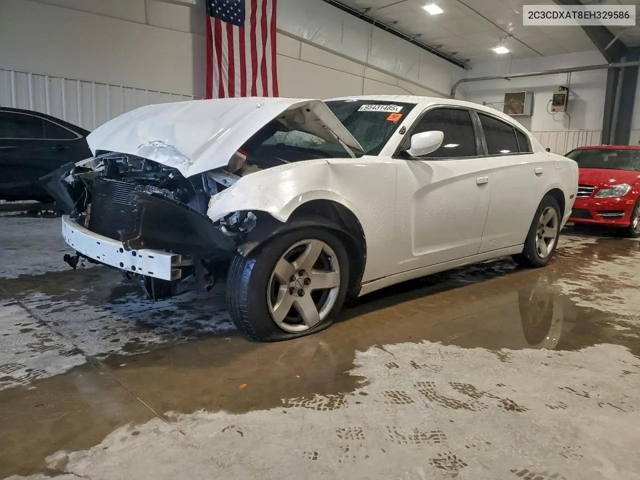 2C3CDXAT8EH329586 2014 Dodge Charger Police