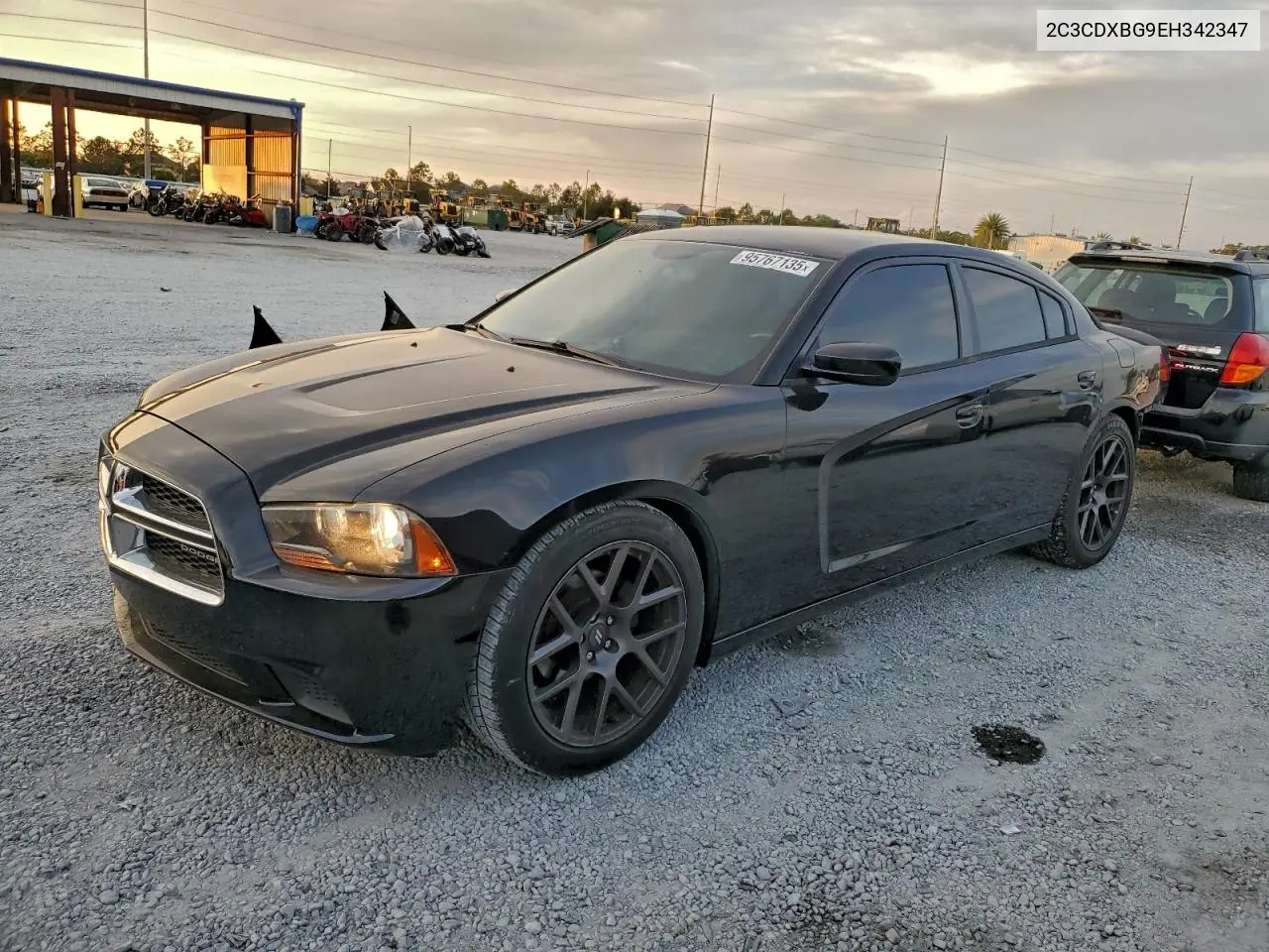 2C3CDXBG9EH342347 2014 Dodge Charger Se
