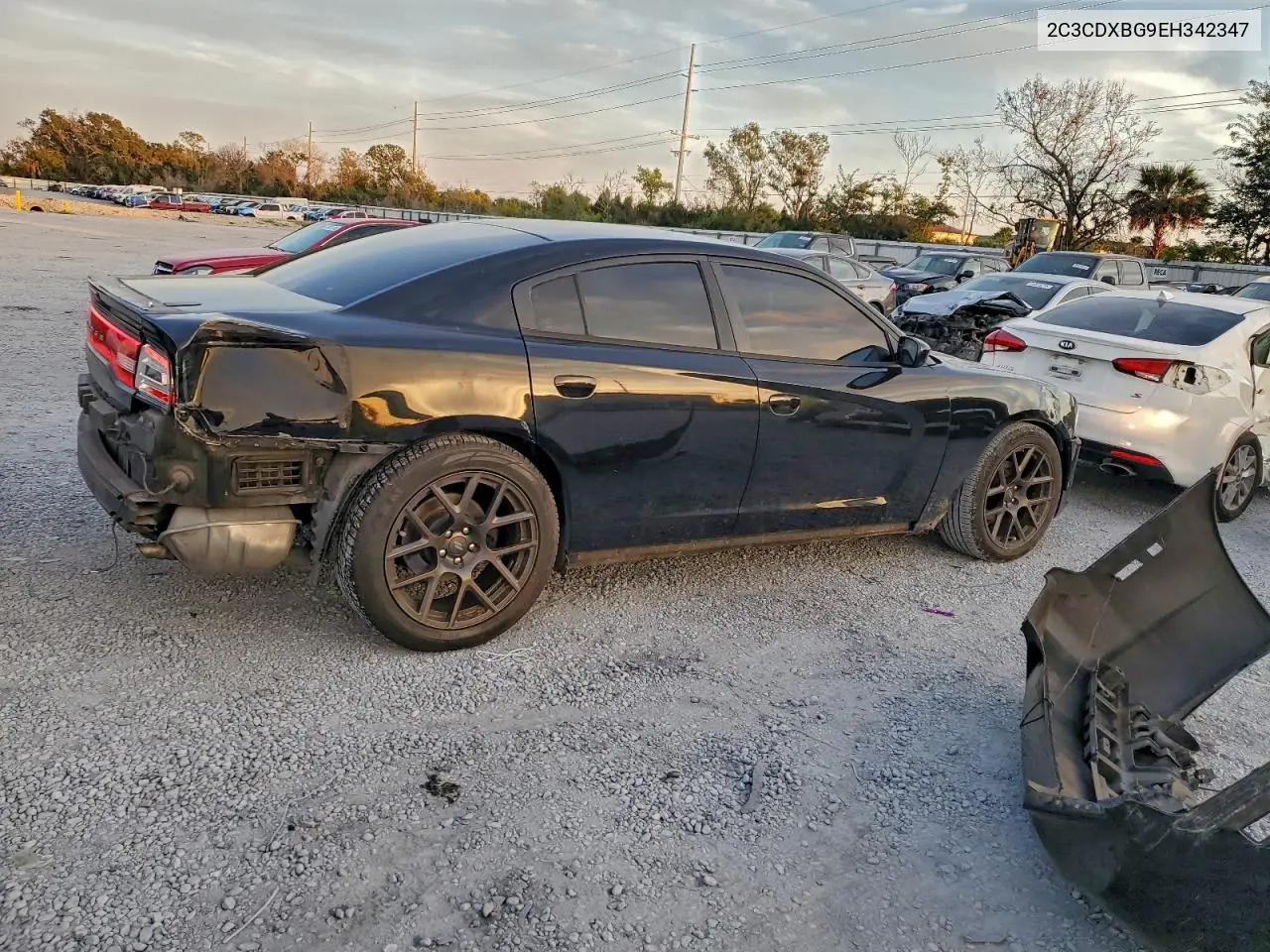 2C3CDXBG9EH342347 2014 Dodge Charger Se