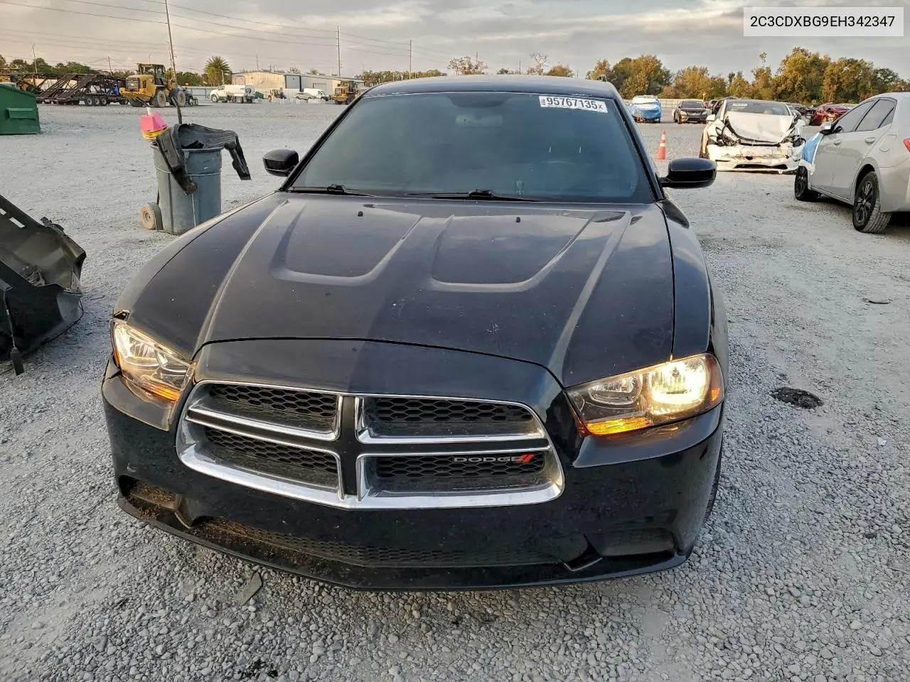 2C3CDXBG9EH342347 2014 Dodge Charger Se