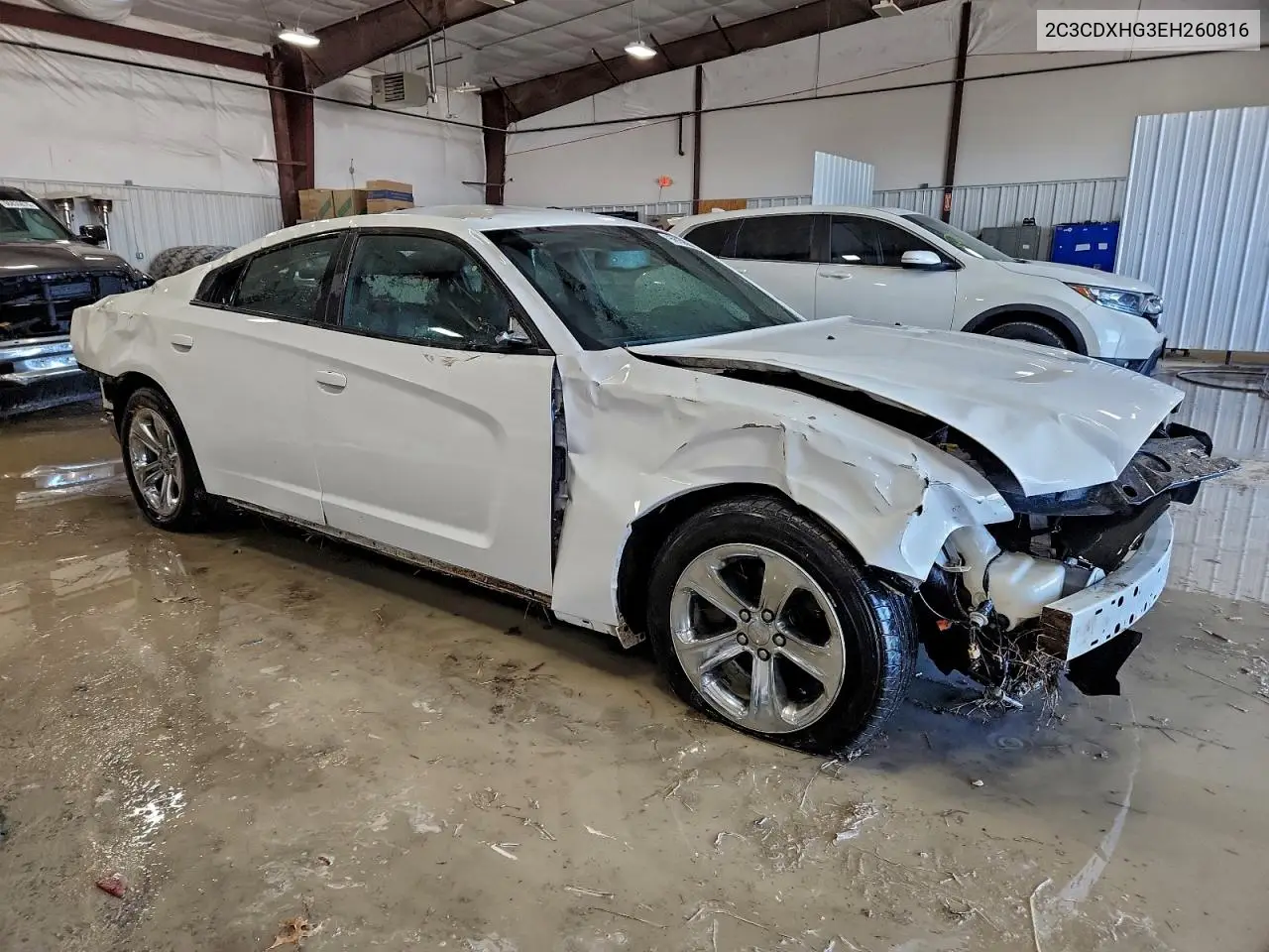 2C3CDXHG3EH260816 2014 Dodge Charger Sxt