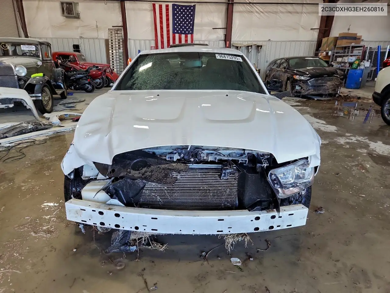 2C3CDXHG3EH260816 2014 Dodge Charger Sxt