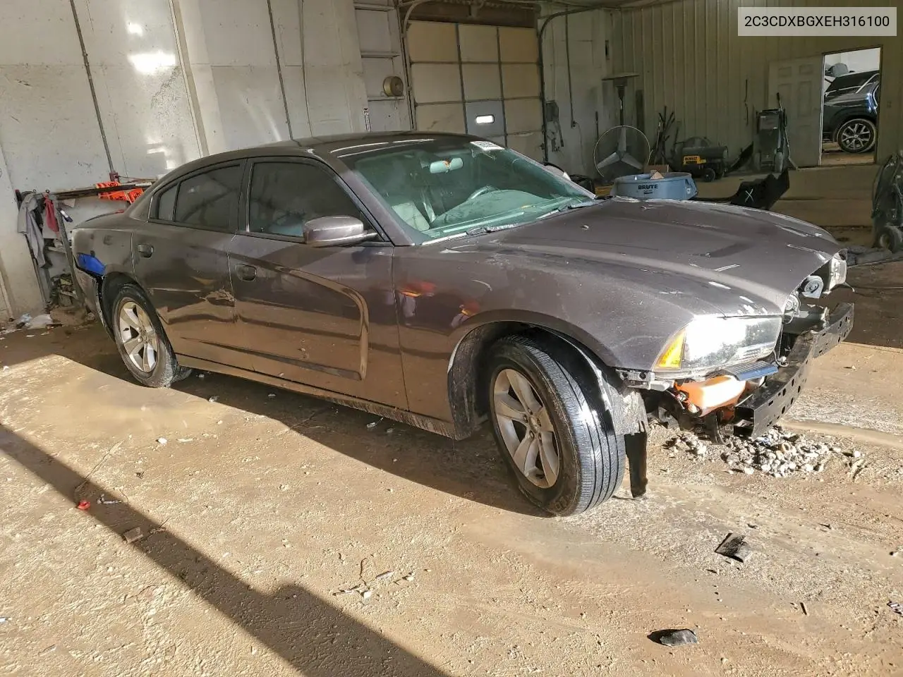2C3CDXBGXEH316100 2014 Dodge Charger Se