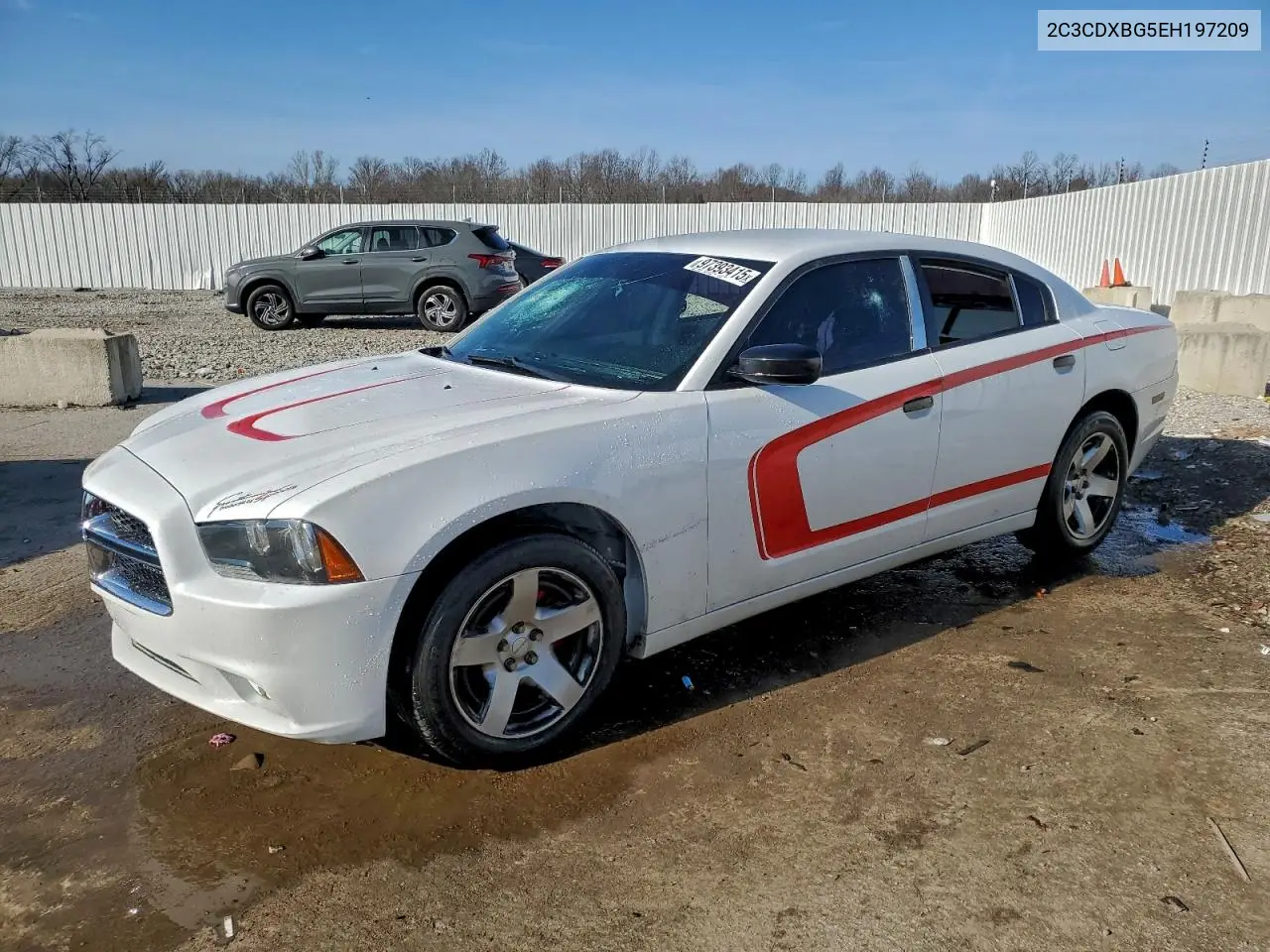 2C3CDXBG5EH197209 2014 Dodge Charger Se