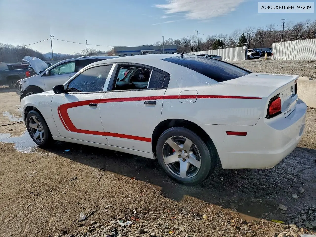 2C3CDXBG5EH197209 2014 Dodge Charger Se