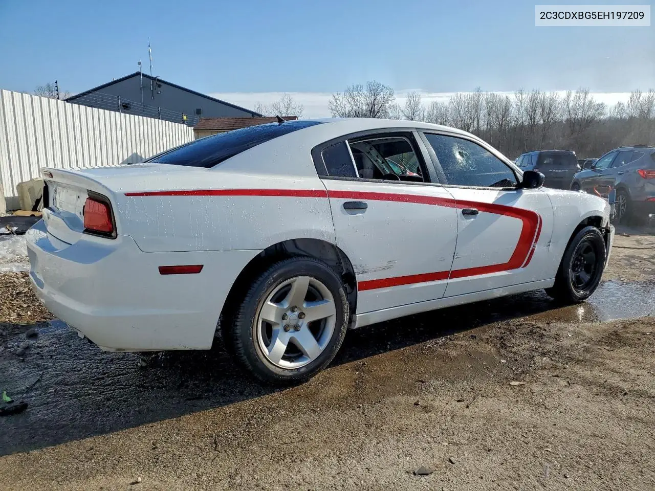 2C3CDXBG5EH197209 2014 Dodge Charger Se