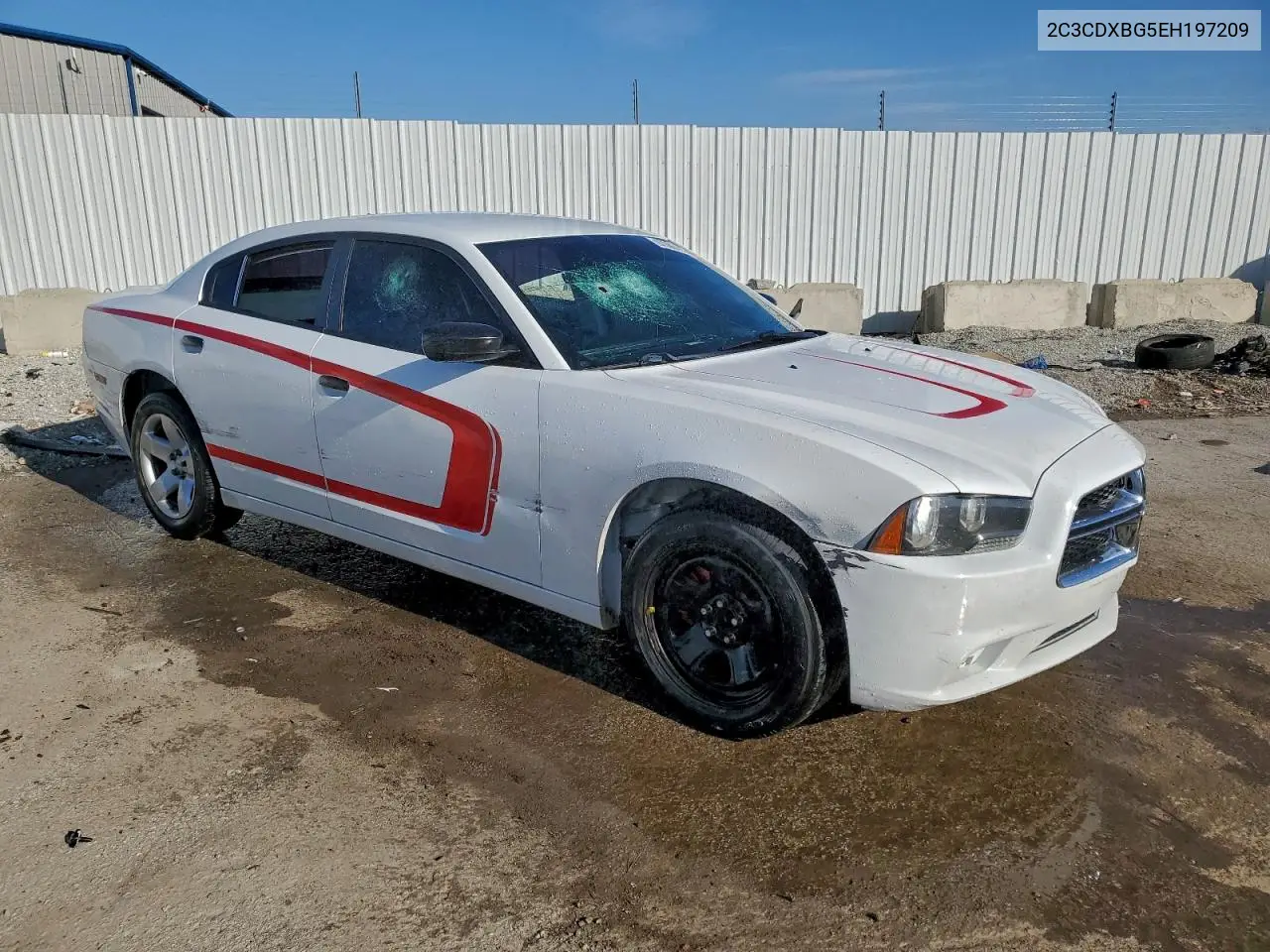 2C3CDXBG5EH197209 2014 Dodge Charger Se