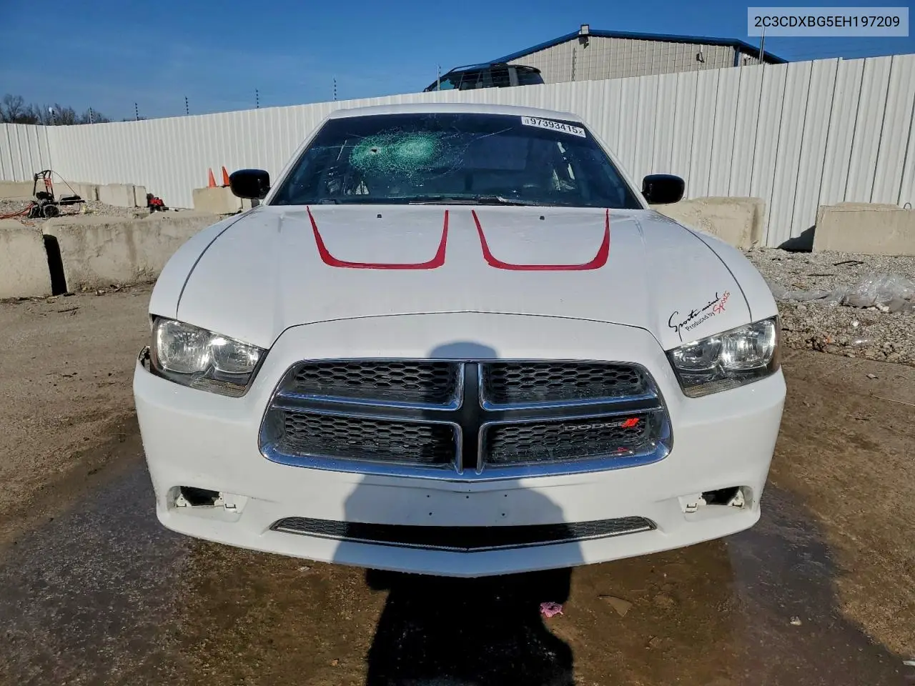 2C3CDXBG5EH197209 2014 Dodge Charger Se