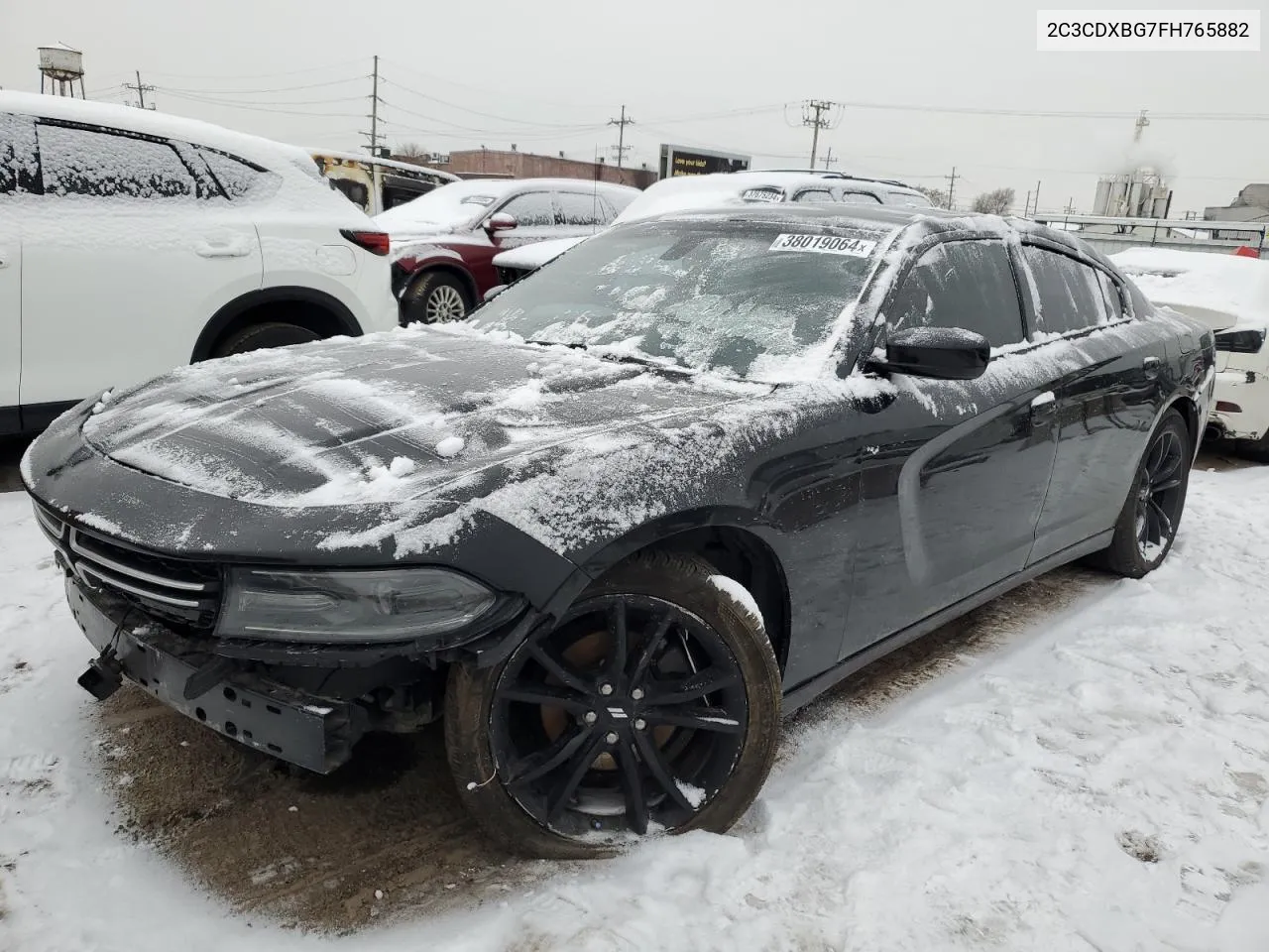 2015 Dodge Charger Se VIN: 2C3CDXBG7FH765882 Lot: 38019064