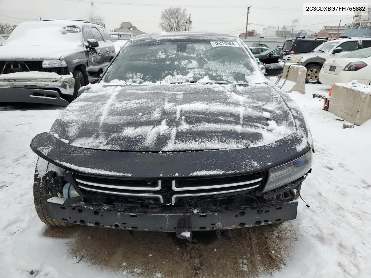 2015 Dodge Charger Se VIN: 2C3CDXBG7FH765882 Lot: 38019064