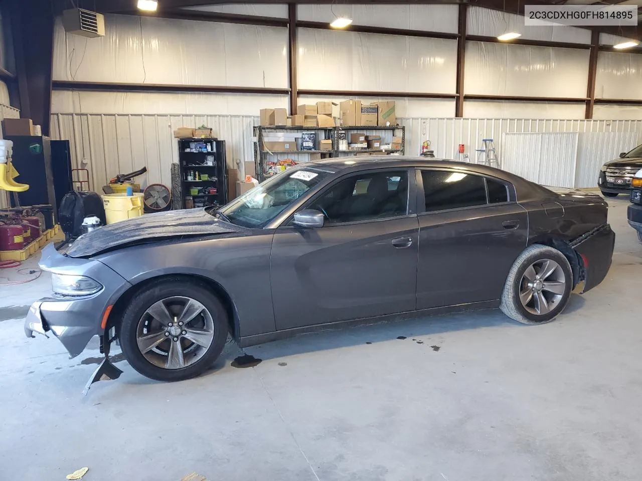 2C3CDXHG0FH814895 2015 Dodge Charger Sxt