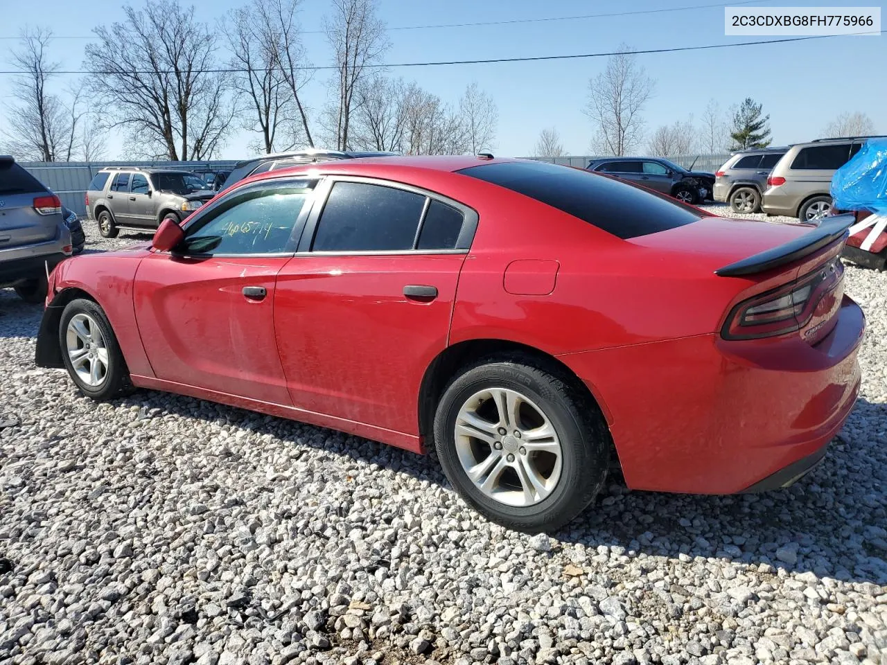 2C3CDXBG8FH775966 2015 Dodge Charger Se