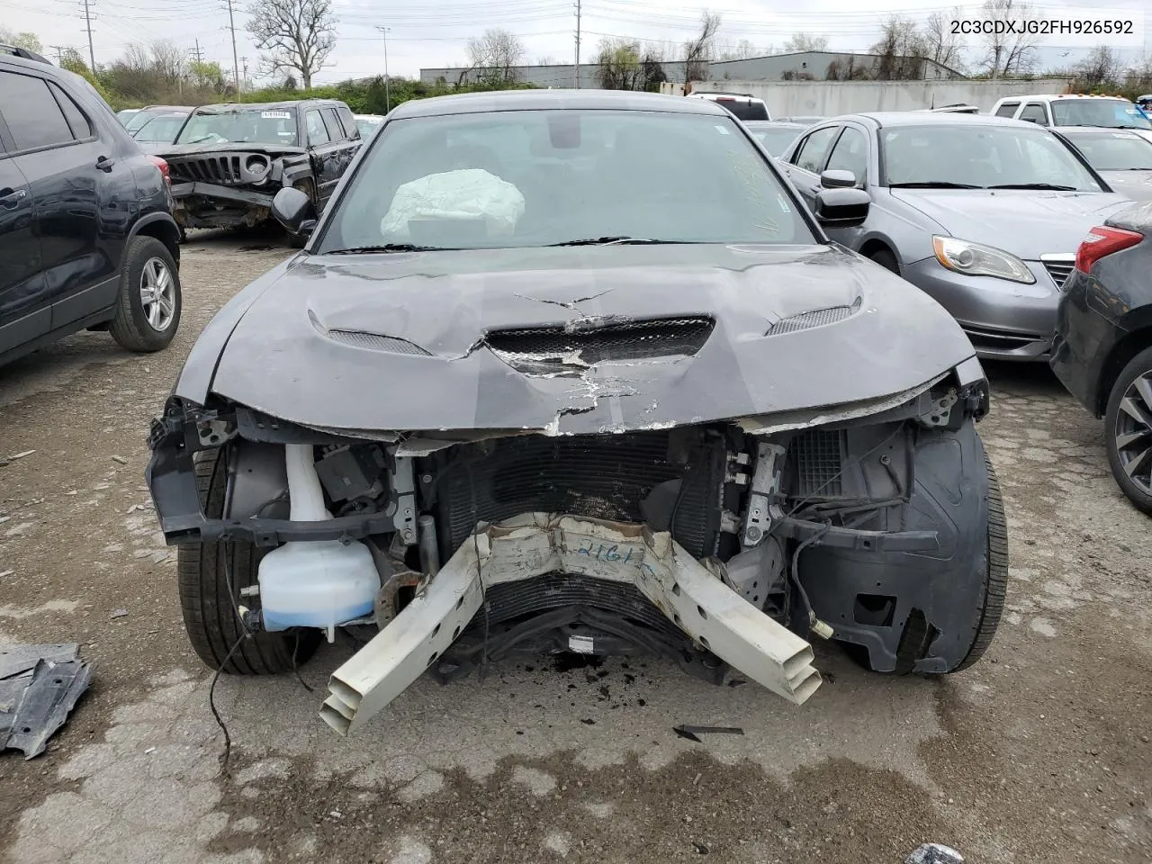 2C3CDXJG2FH926592 2015 Dodge Charger Sxt