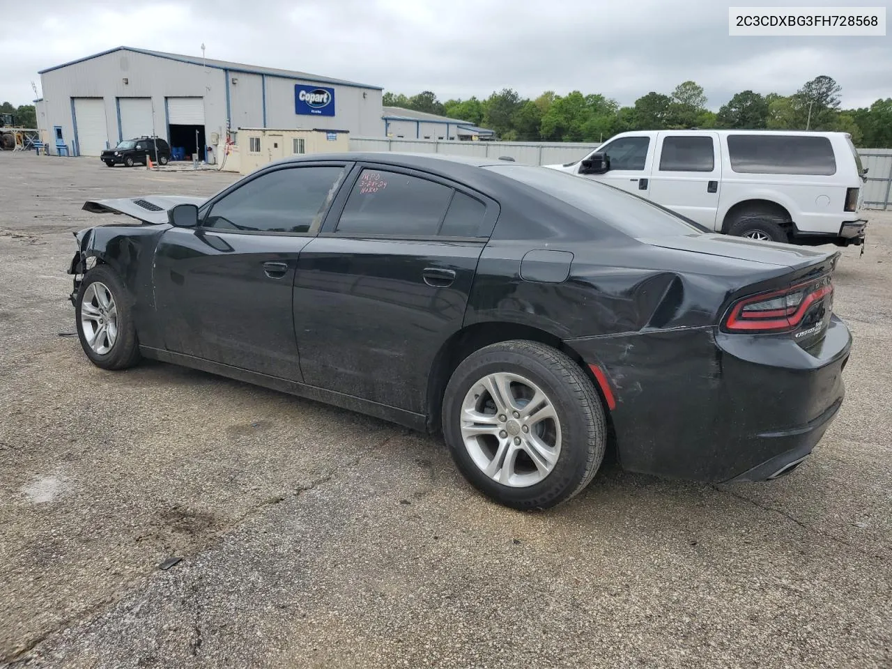 2015 Dodge Charger Se VIN: 2C3CDXBG3FH728568 Lot: 48938174