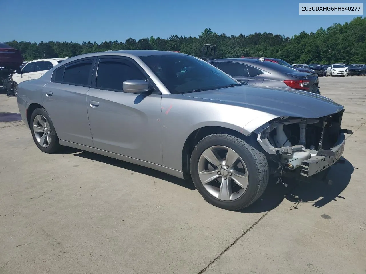 2015 Dodge Charger Sxt VIN: 2C3CDXHG5FH840277 Lot: 51720534