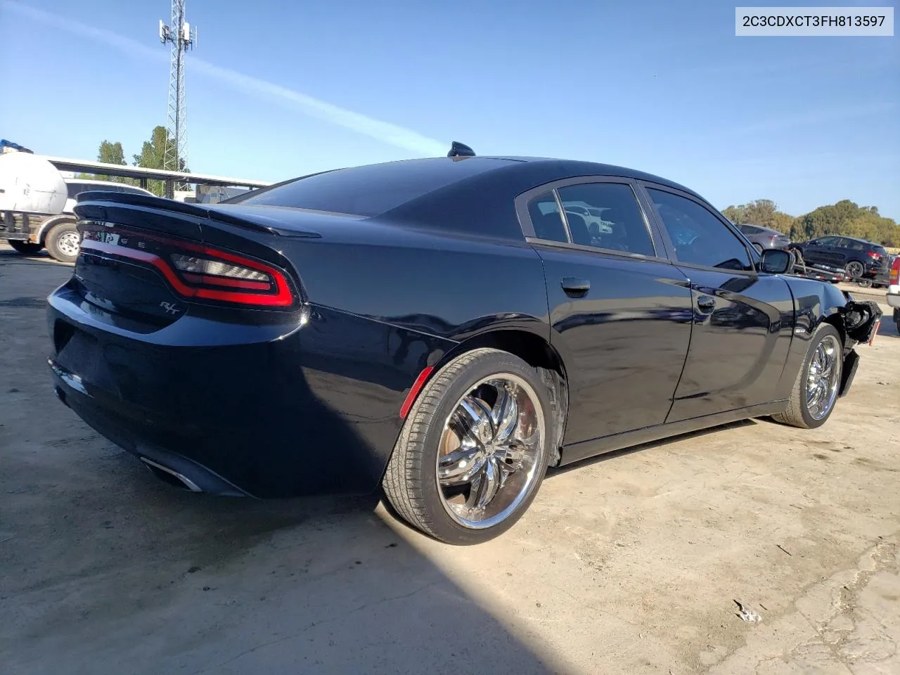 2C3CDXCT3FH813597 2015 Dodge Charger R/T