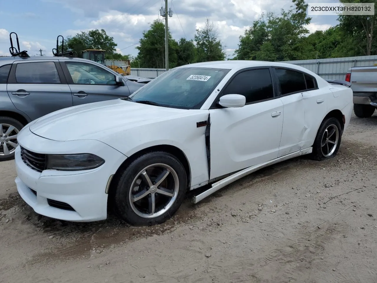 2C3CDXKT3FH820132 2015 Dodge Charger Police