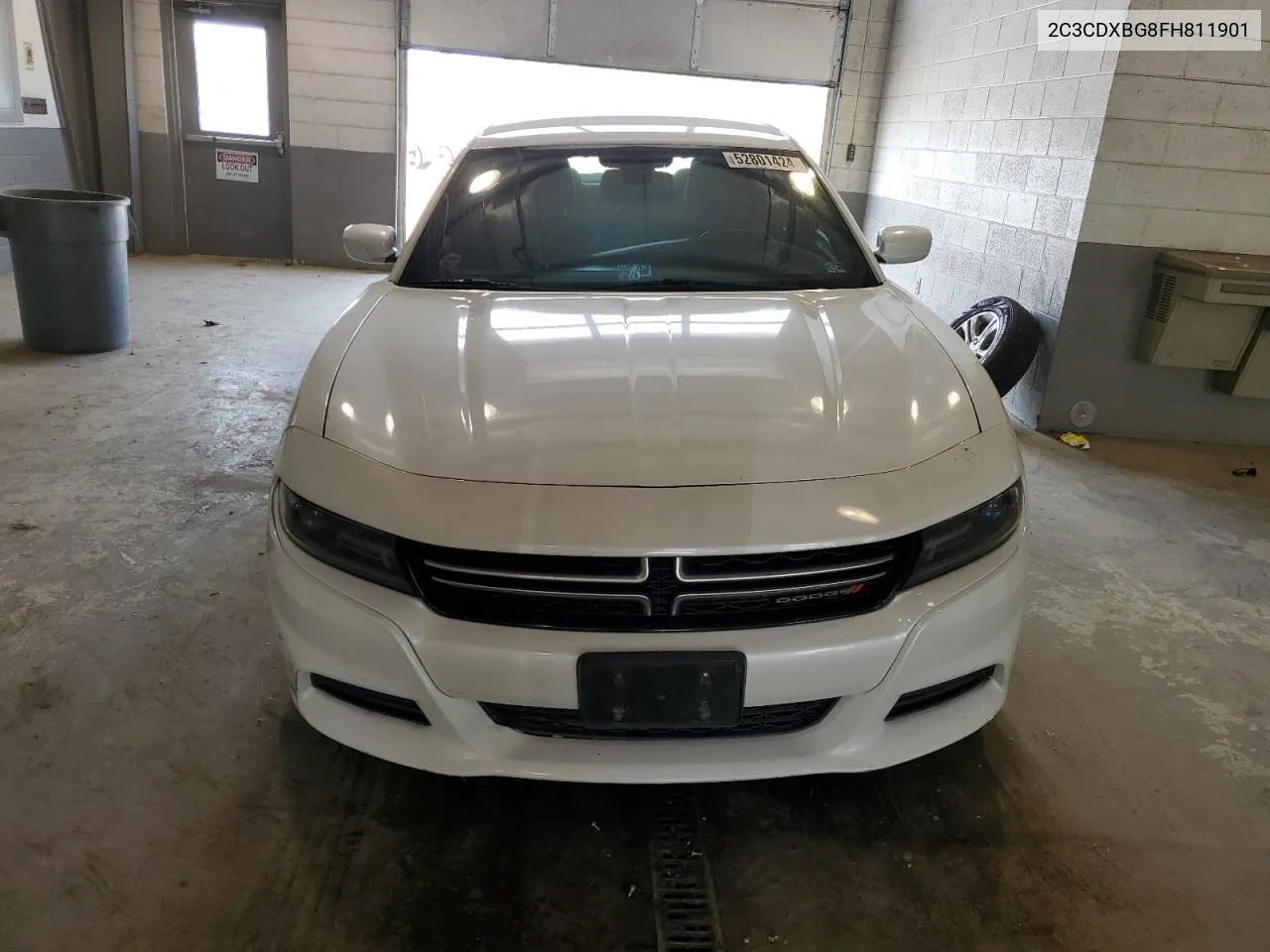 2C3CDXBG8FH811901 2015 Dodge Charger Se