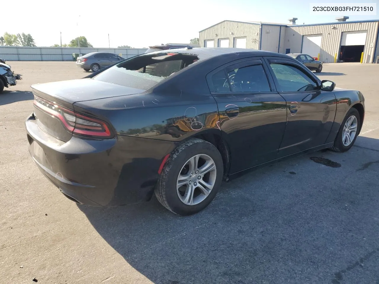 2C3CDXBG3FH721510 2015 Dodge Charger Se