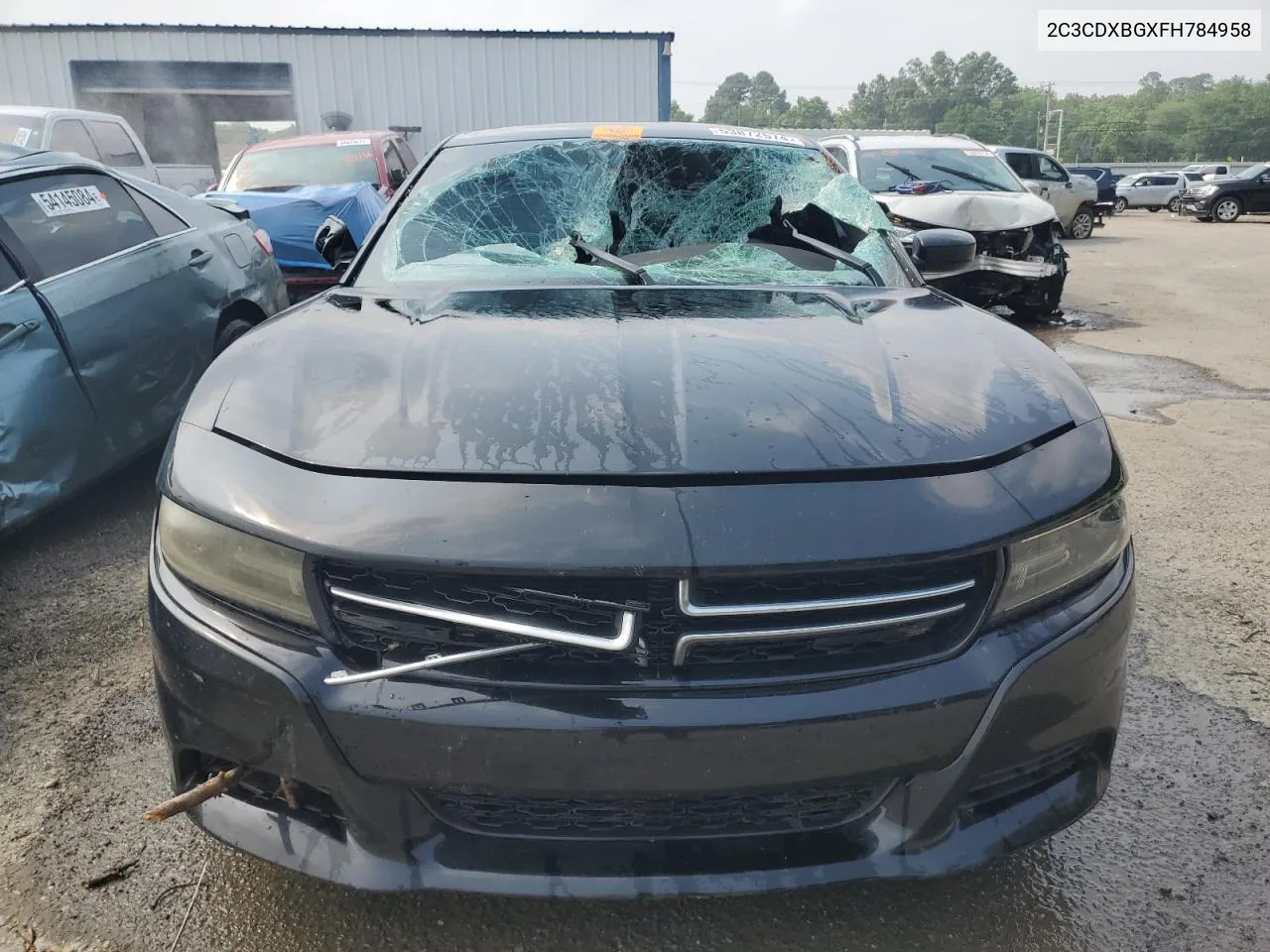 2015 Dodge Charger Se VIN: 2C3CDXBGXFH784958 Lot: 53872574