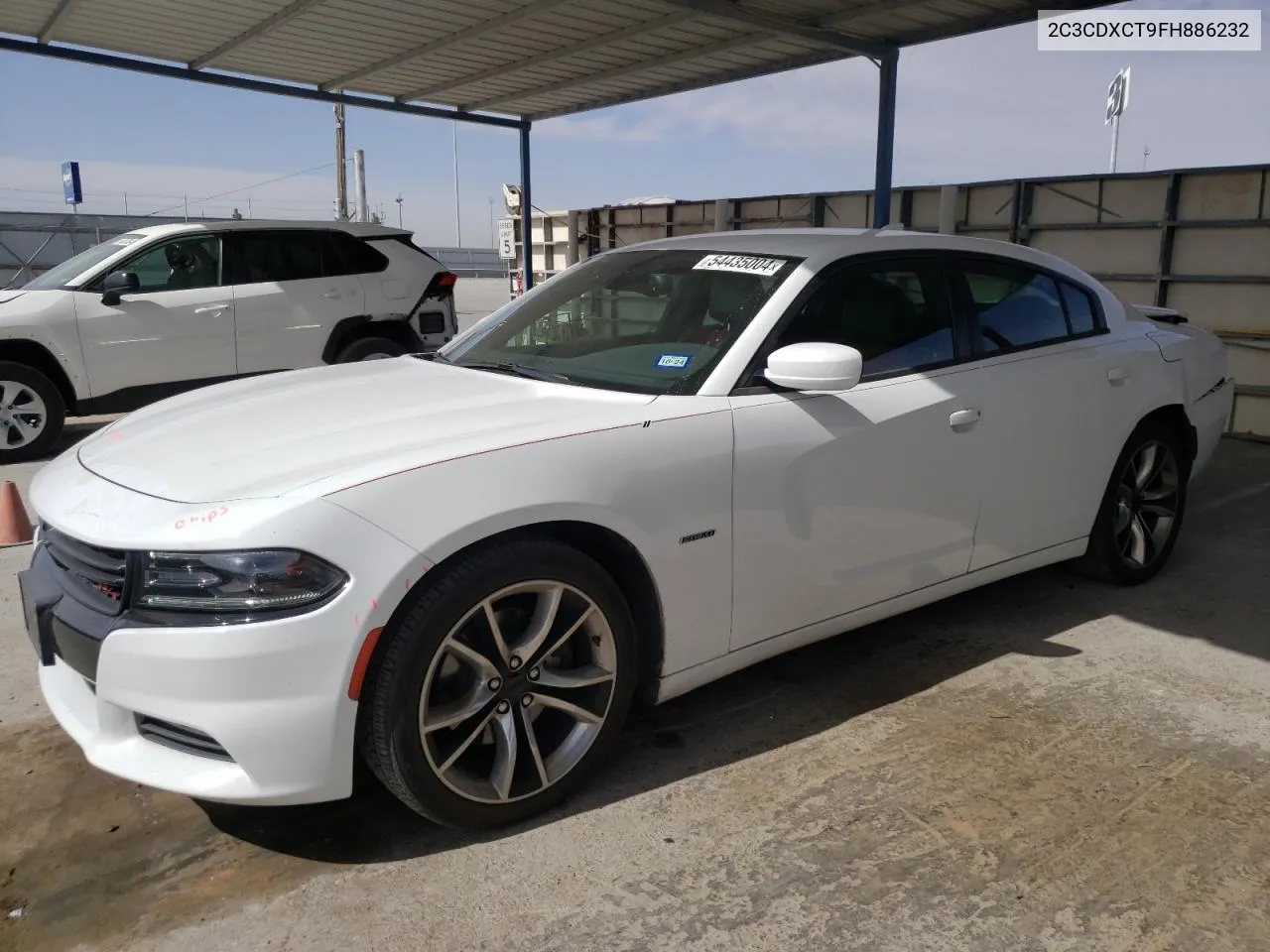 2015 Dodge Charger R/T VIN: 2C3CDXCT9FH886232 Lot: 54435004