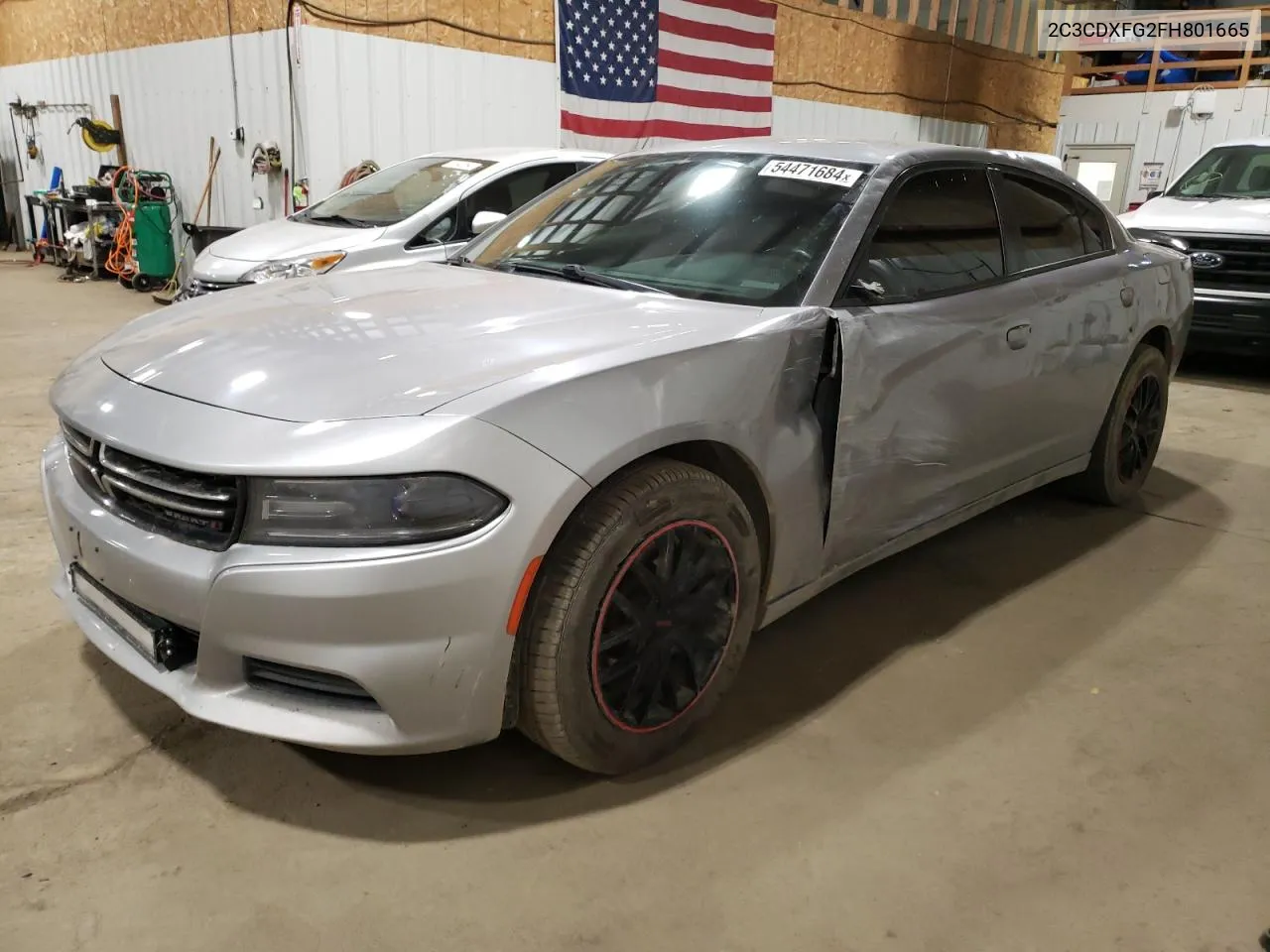 2015 Dodge Charger Se VIN: 2C3CDXFG2FH801665 Lot: 54471684