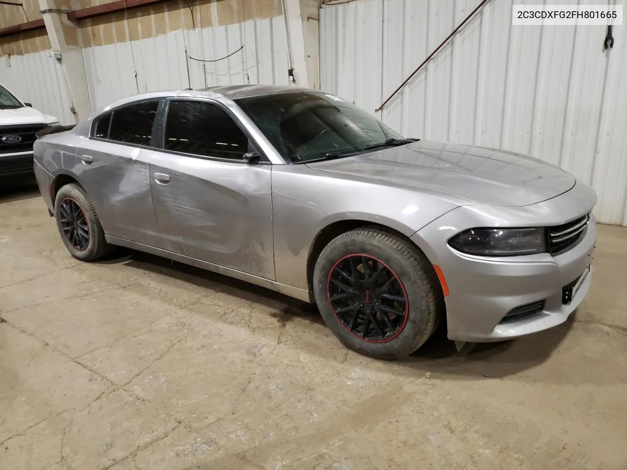 2C3CDXFG2FH801665 2015 Dodge Charger Se