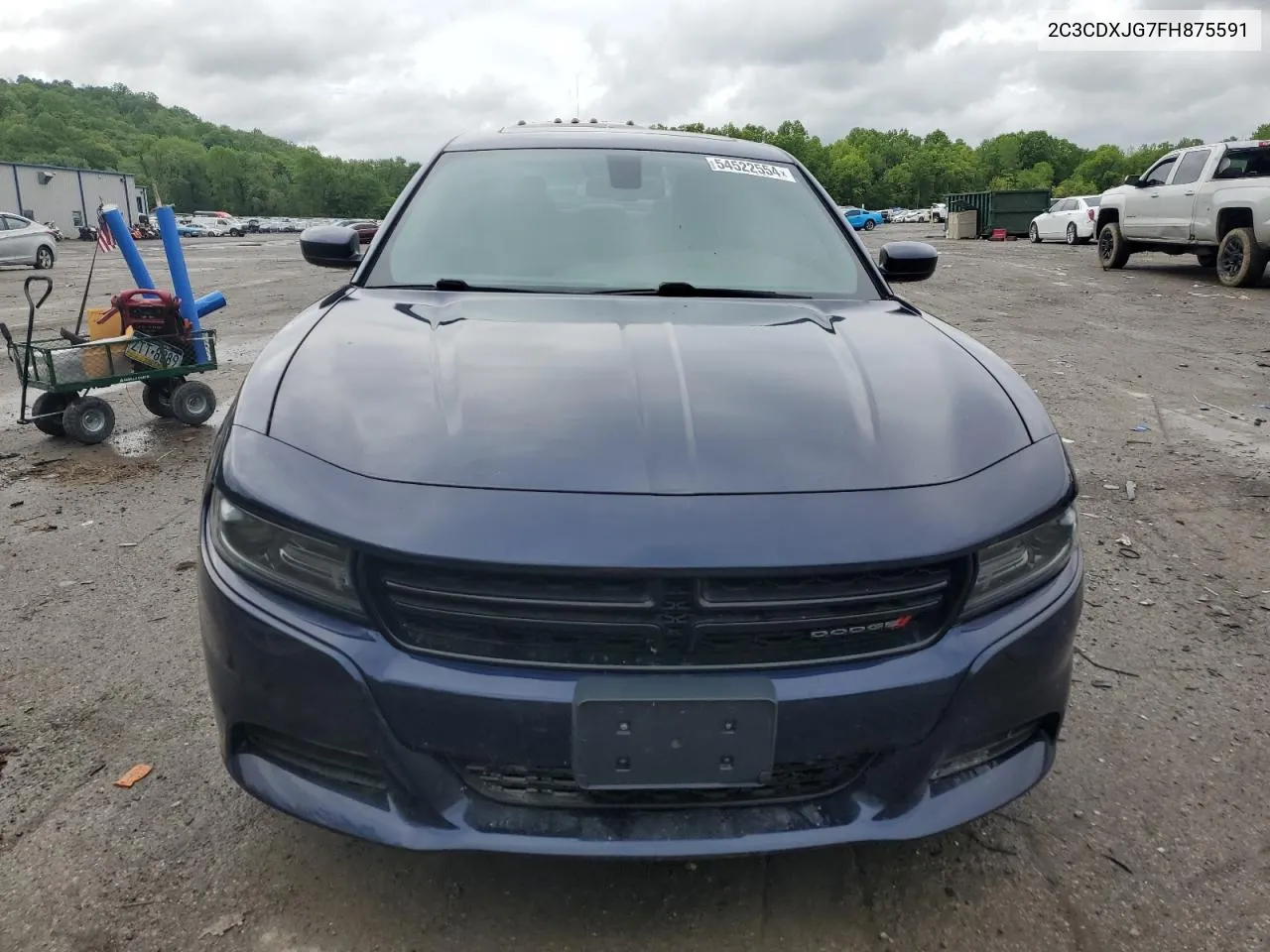 2015 Dodge Charger Sxt VIN: 2C3CDXJG7FH875591 Lot: 54522554